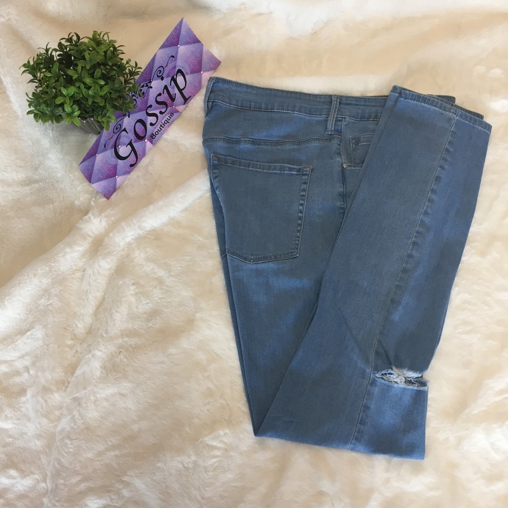 PacSun High Waist Super Skinniest Ripped Jeans Size 30